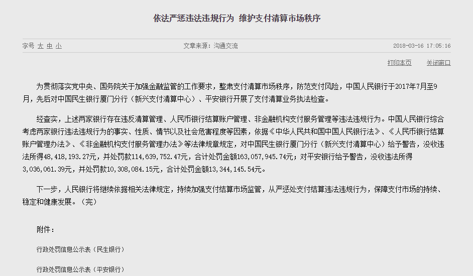 央行開出億級罰單